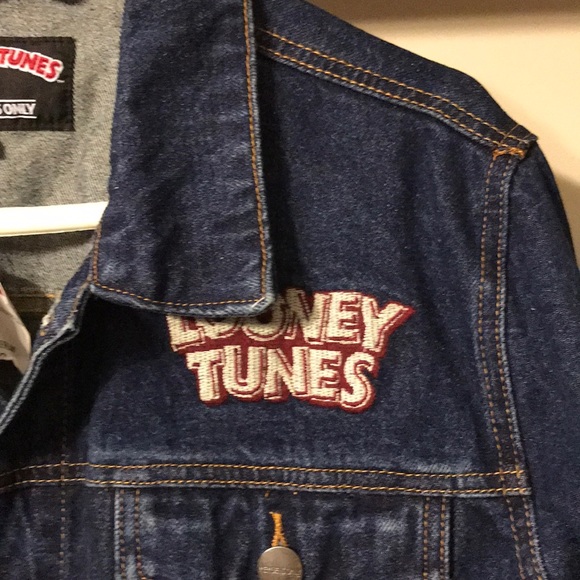 Members Only Denim Looney Tunes Jacket NWT - Picture 5 of 8